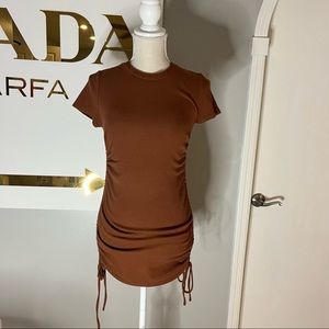 Brown dress
